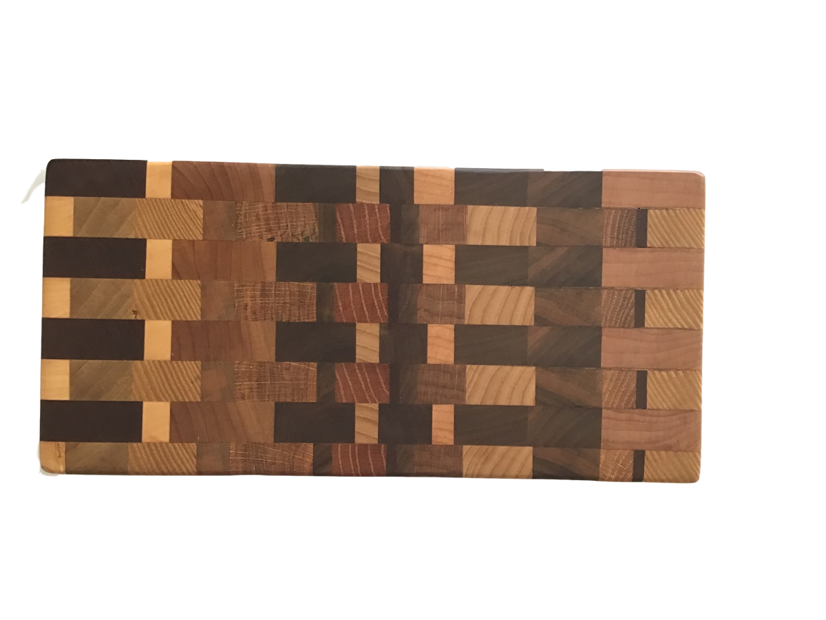 460 Rectangle End Grain Cutting/Serving Board Stetson Wood Collection