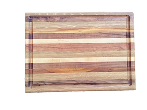 357 Large Butcher Block Board with Juice Groove